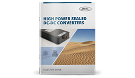 High Power Sealed DC-DC Converter SELECTOR GUIDE